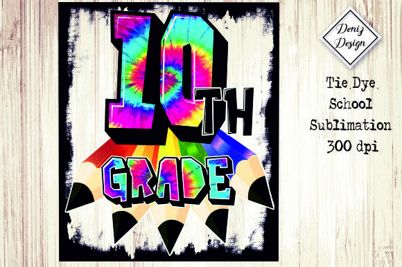 10th-grade Tie Dye School Sublimation Review
