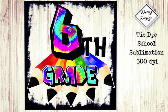 6th-grade Tie Dye School Sublimation Review