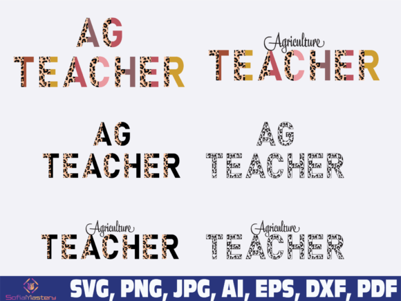 Ag Teacher: A Versatile Embroidery Design for Crafters