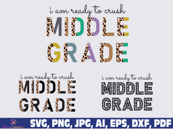 Crushing Middle School: A Bold Embroidery Design