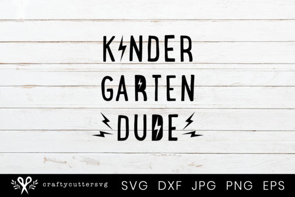 Kindergarten Dude - First Day of School Shirt
