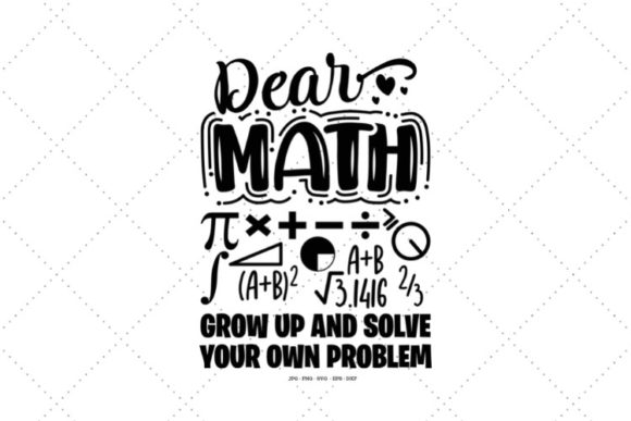 Math Teacher Gift: A Perfect Embroidery Design