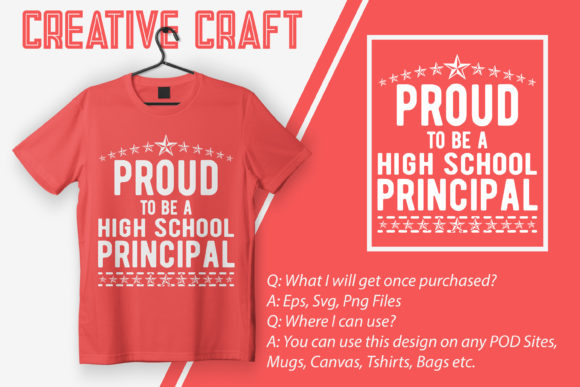 Proud to Be a High School Principal Design Review