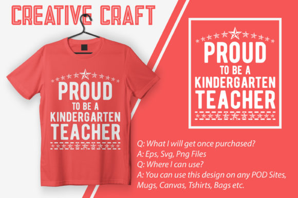 Proud to Be a Kindergarten Teacher
