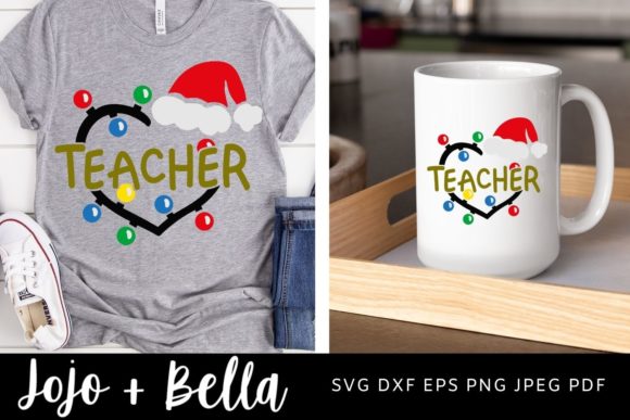 Teacher Christmas Lights: A Festive Embroidery Design